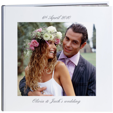 Large Square hard cover Photo Book deal by Photo box product image